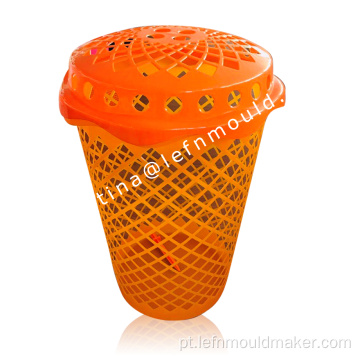 Molde plástico de cesta retângulo, molde para cesta de gotejamento